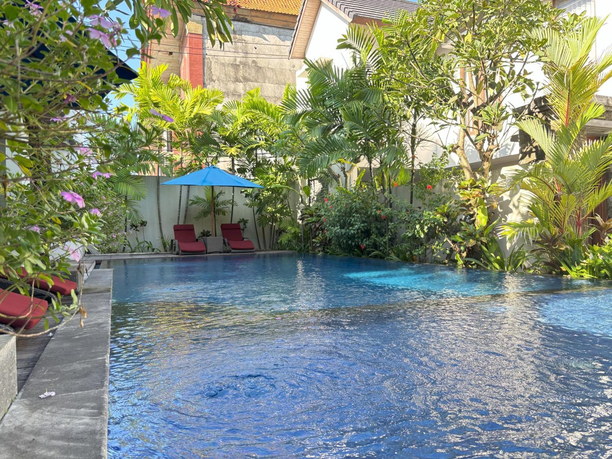 The Calna Villa Bali 庫塔 外观 照片