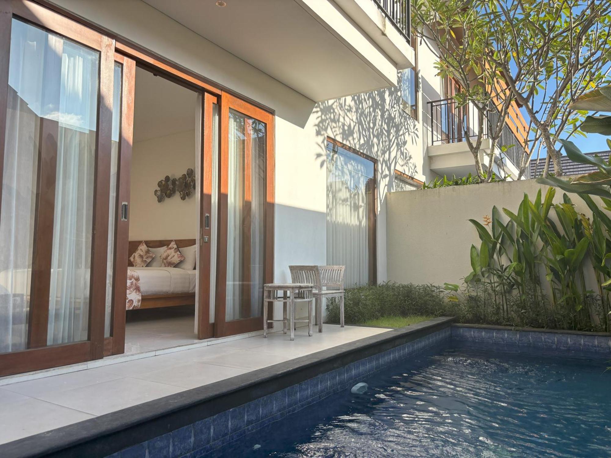 The Calna Villa Bali 庫塔 外观 照片